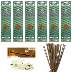 120 White Gardenia Incense Sticks Fragrance Aroma Therapy Concentrated Scents
