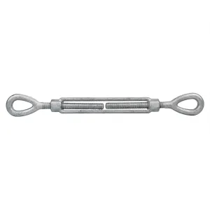 1" x 24" Eye & Eye Galvanized Turnbuckle