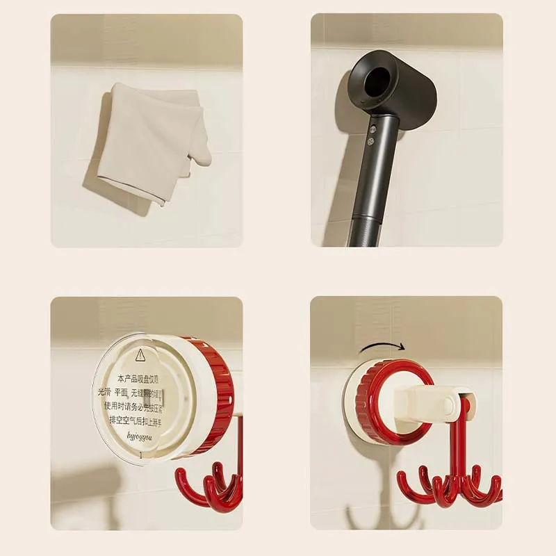 360 Degrees Rotating Folding Hook