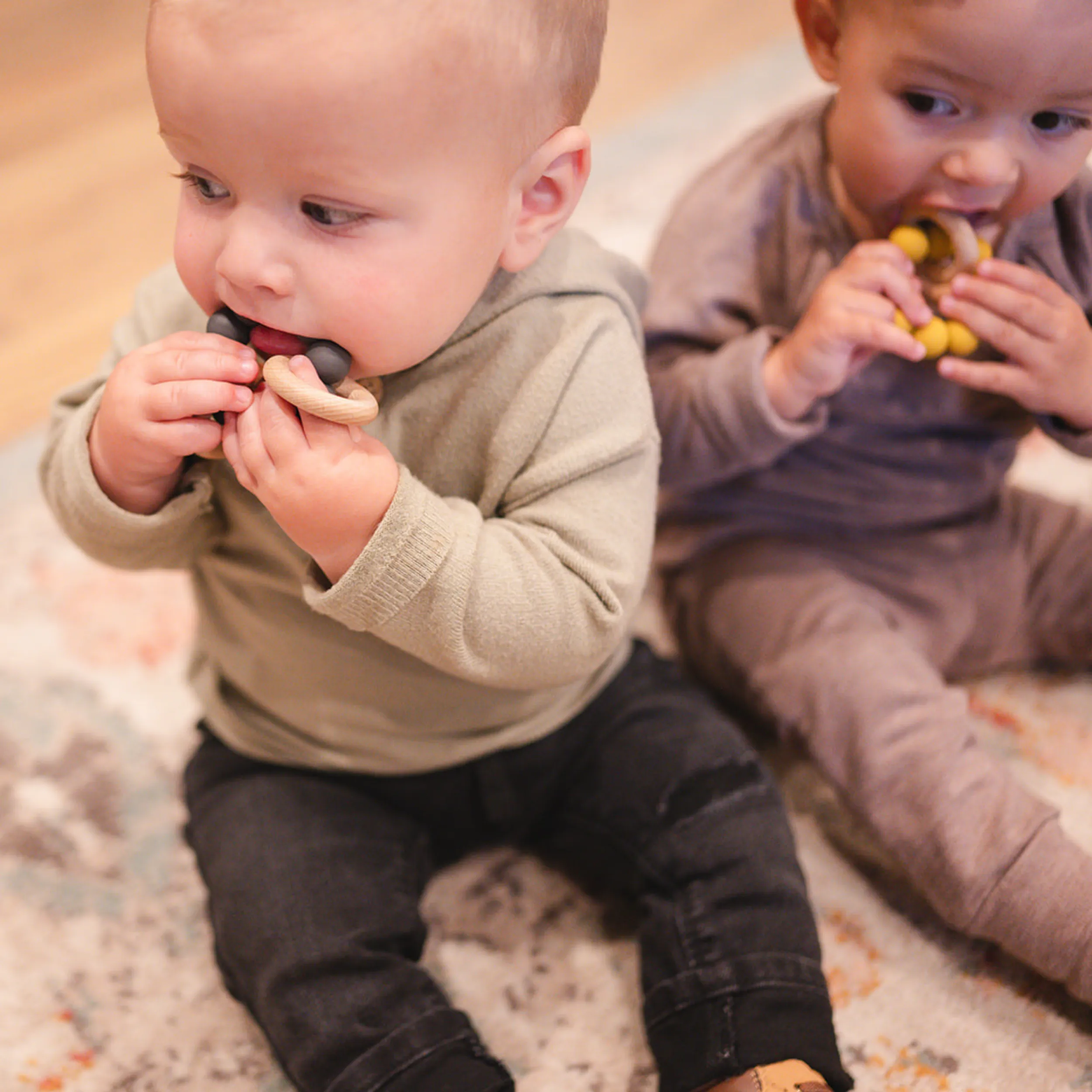 Babeehive Goods Mustard Teething Ring