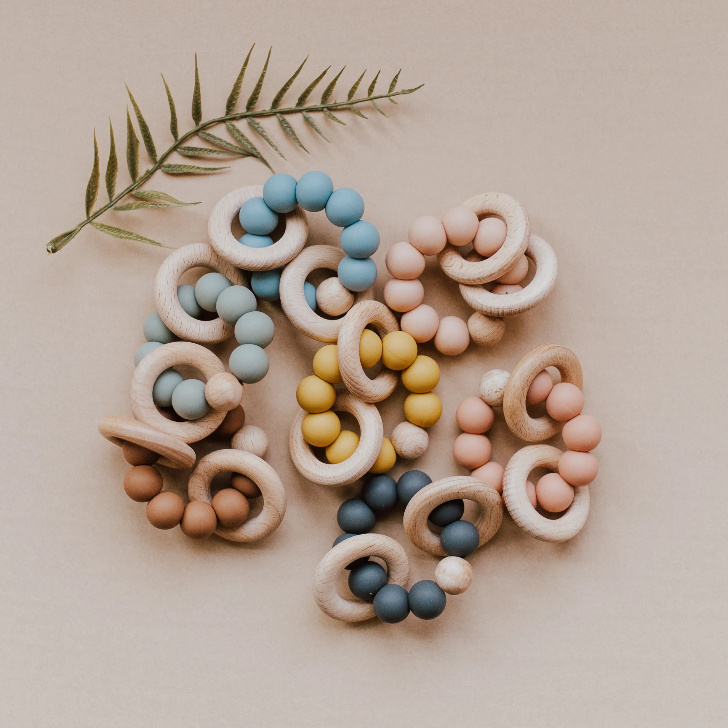 Babeehive Goods Mustard Teething Ring