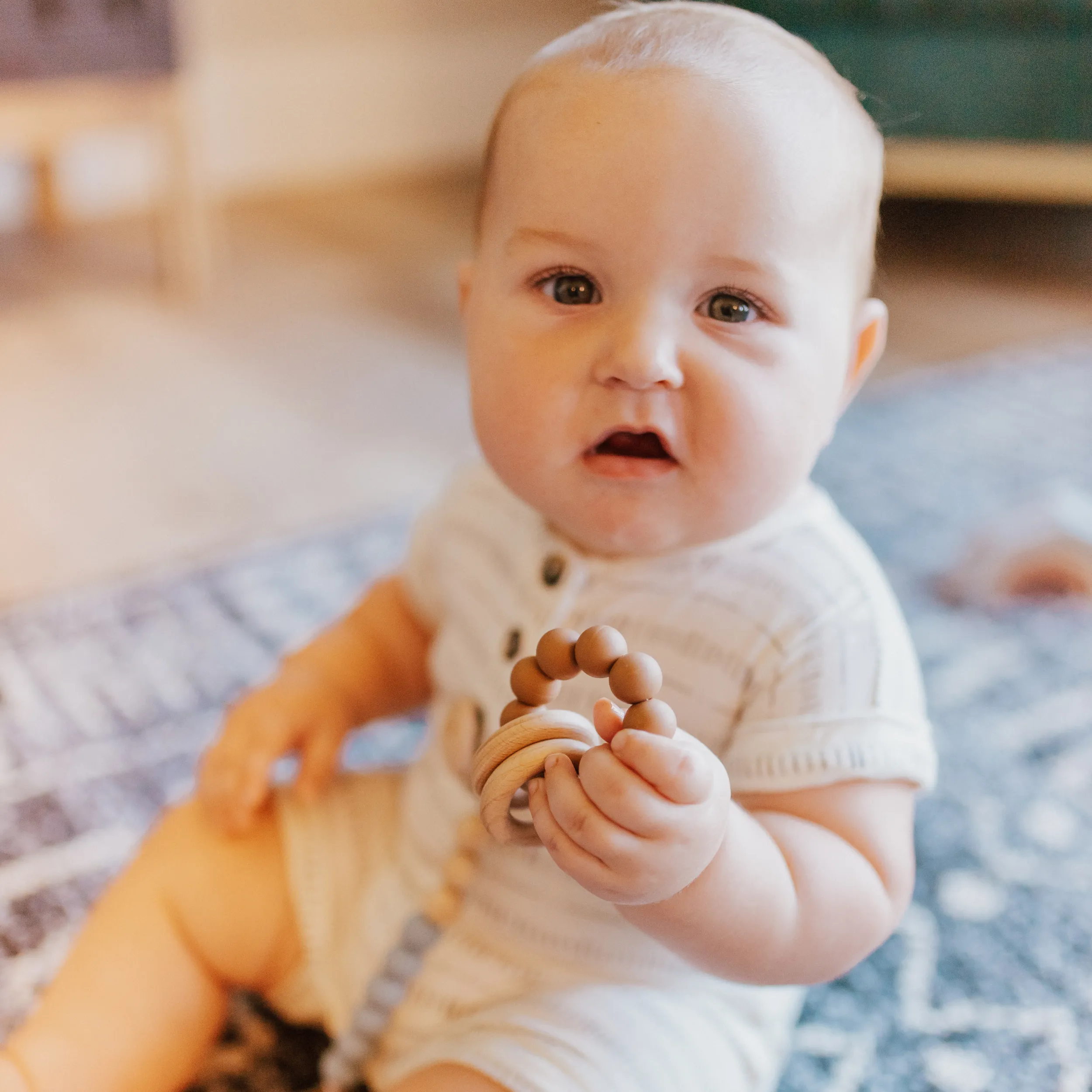 Babeehive Goods Mustard Teething Ring