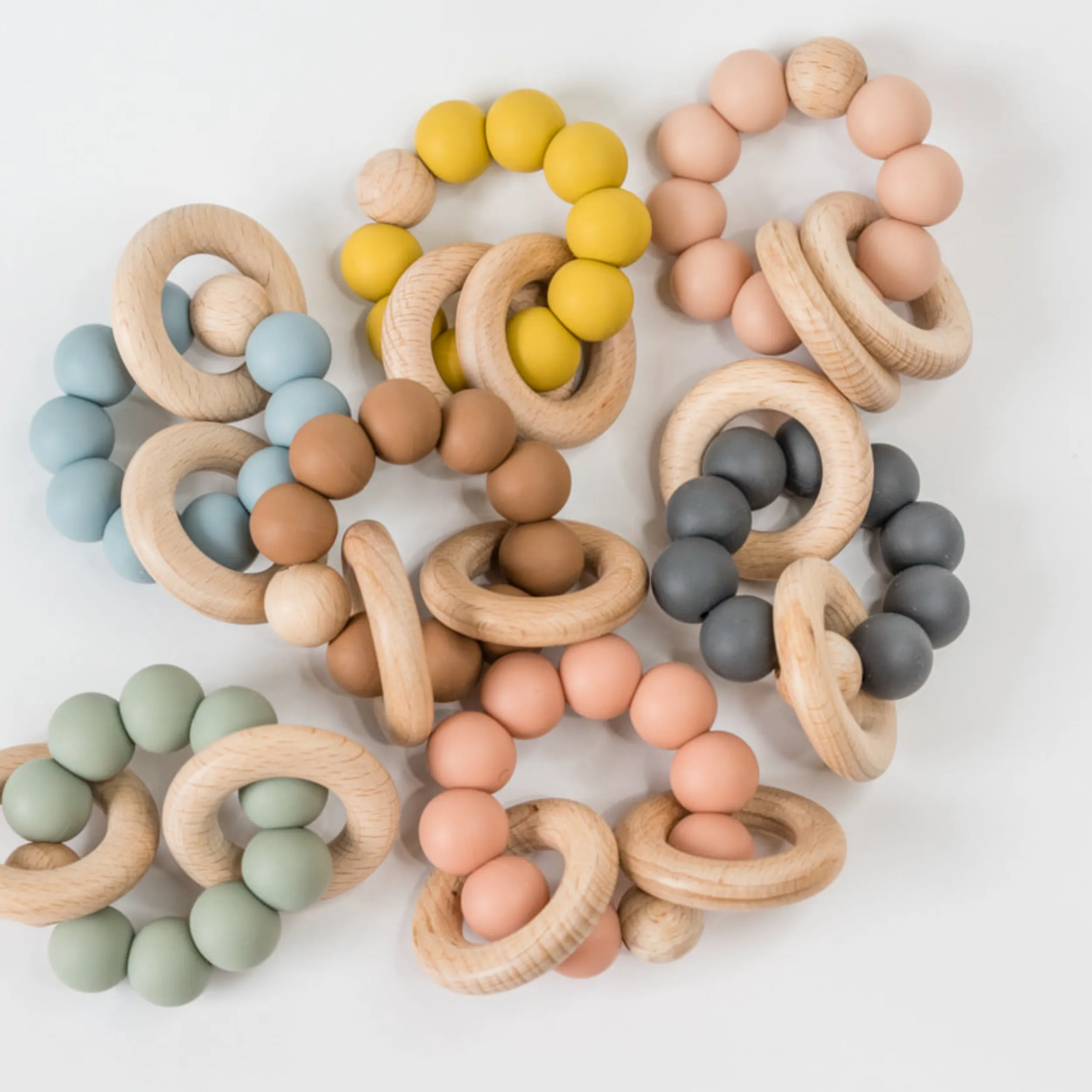 Babeehive Goods Mustard Teething Ring