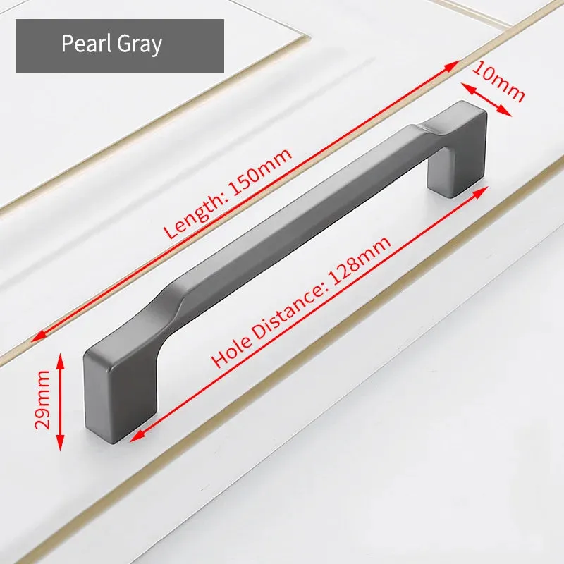 Brushed Copper Cabinet Handles Furniture Pulls