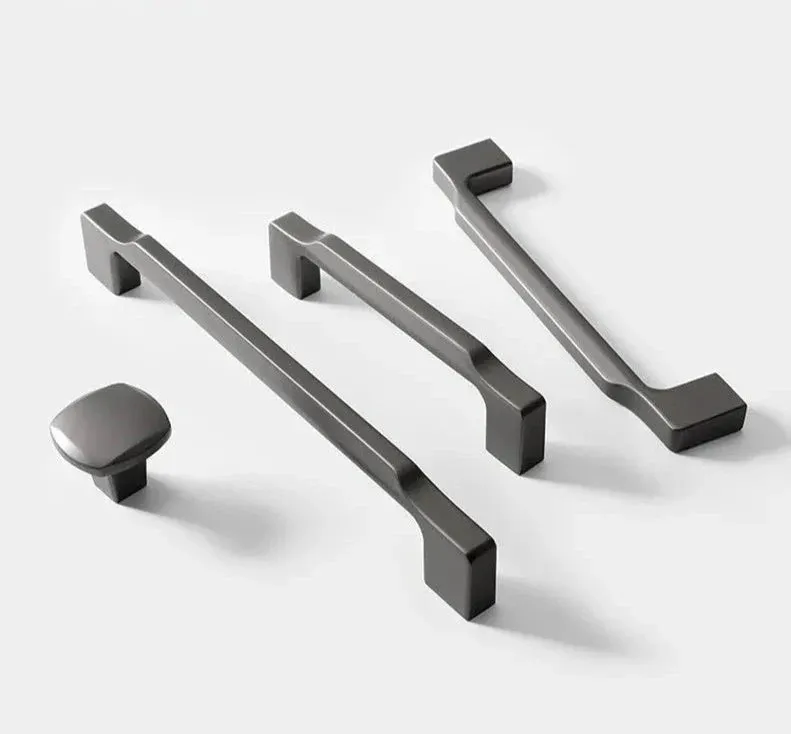 Brushed Copper Cabinet Handles Furniture Pulls