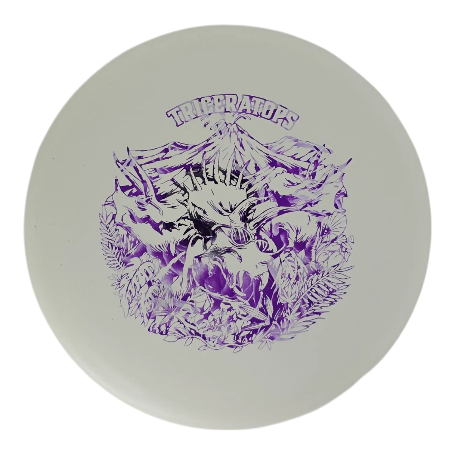 Dino Discs Eggshell Glow Triceratops - Special Edition