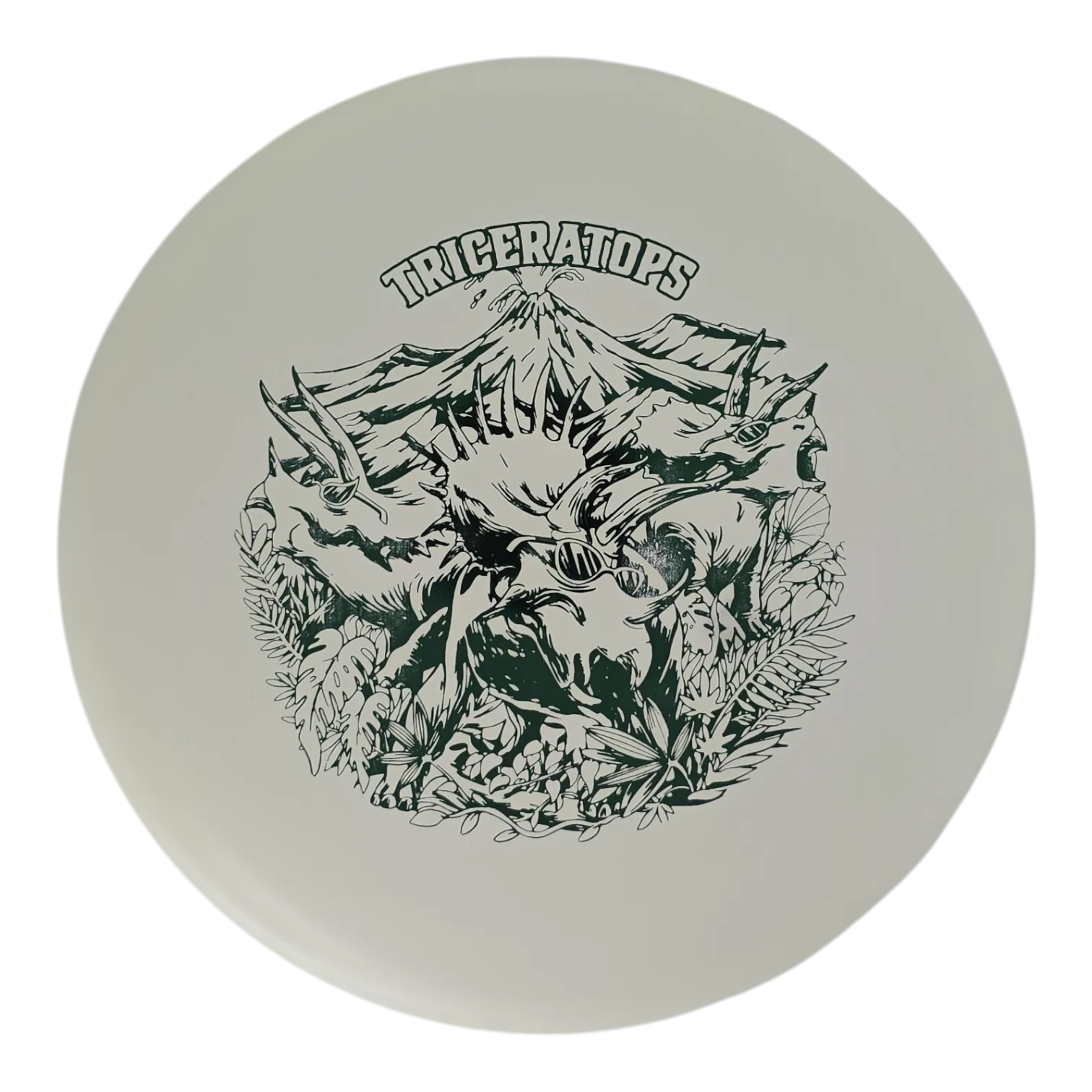 Dino Discs Eggshell Glow Triceratops - Special Edition