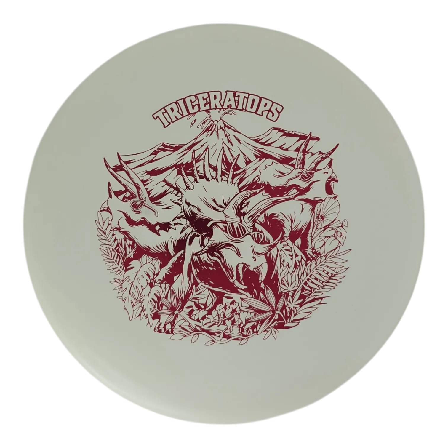 Dino Discs Eggshell Glow Triceratops - Special Edition