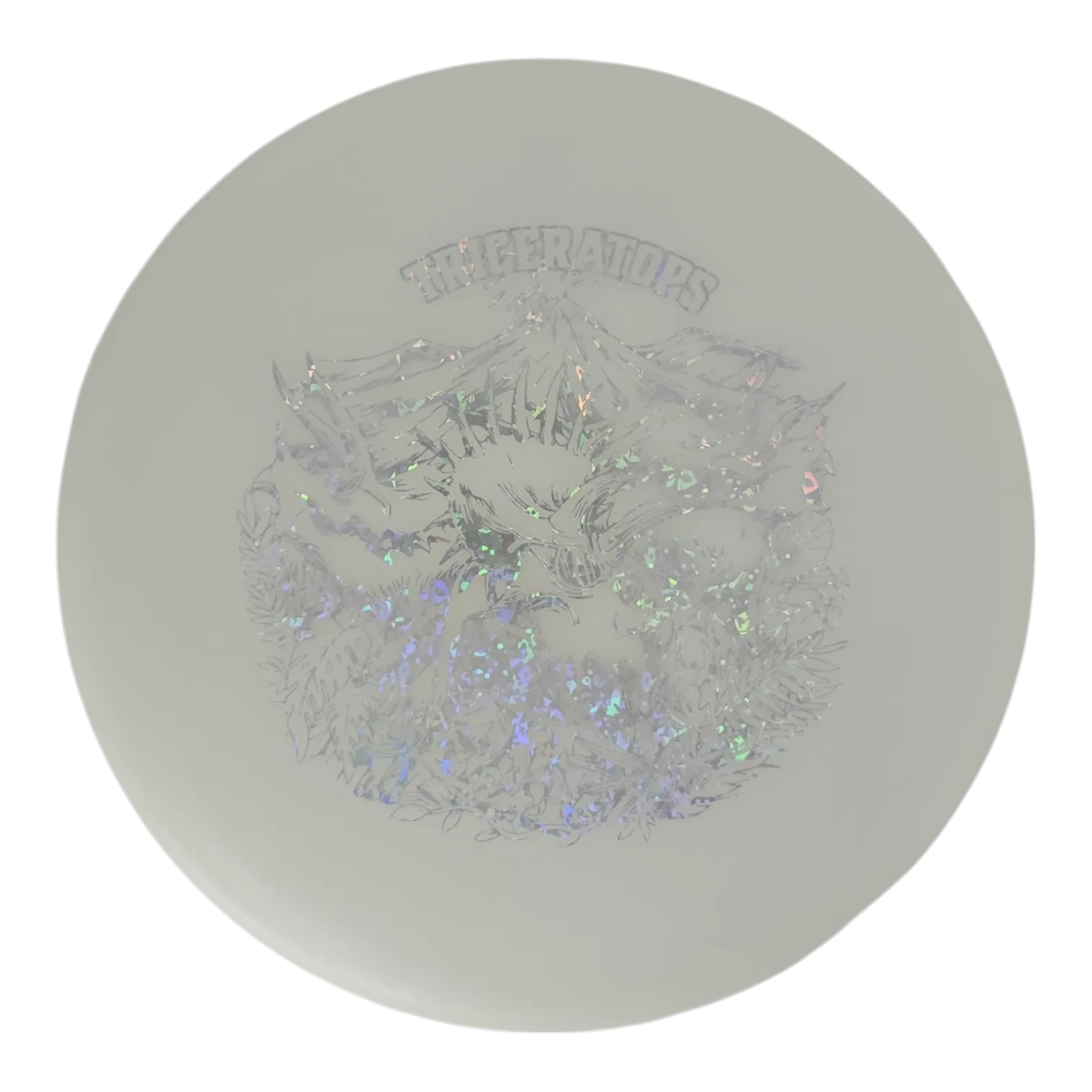 Dino Discs Eggshell Glow Triceratops - Special Edition
