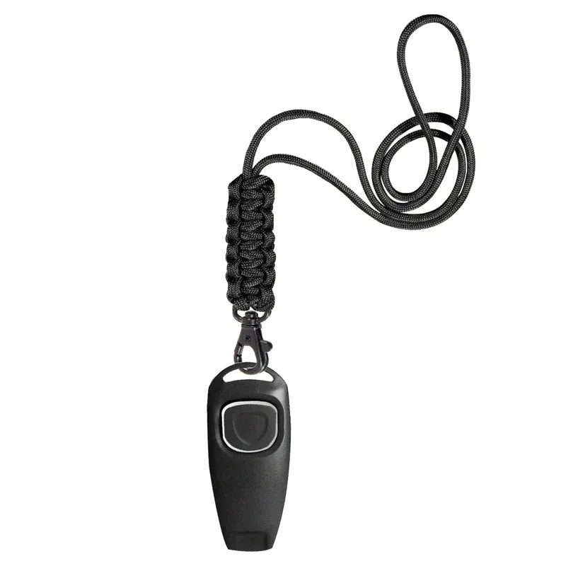 Dog Whistle Stop Barking Hunting Train with High Frequency Pitch Clicker Professional Pet Obedience