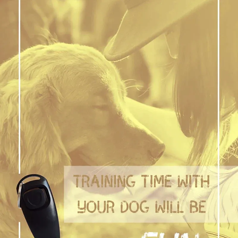 Dog Whistle Stop Barking Hunting Train with High Frequency Pitch Clicker Professional Pet Obedience