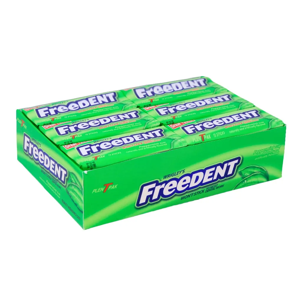 Freedent Peppermint Gum - 15 Sticks