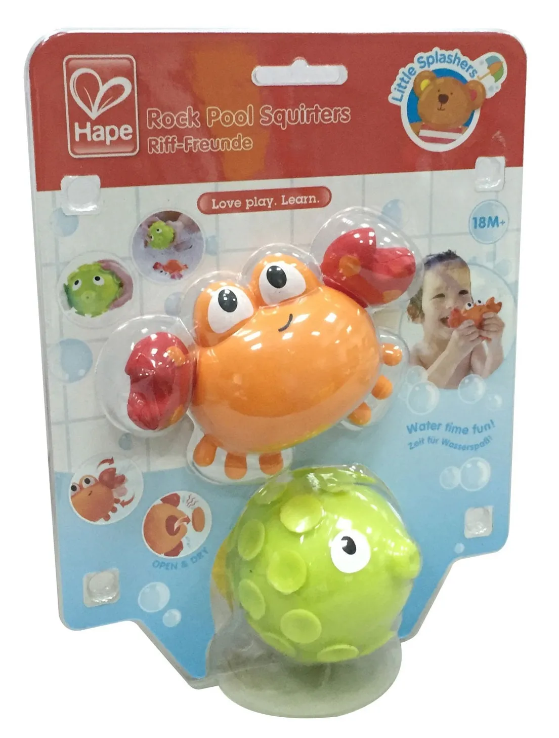 Hape: Rock Pool Squirters - Bath Toy Set