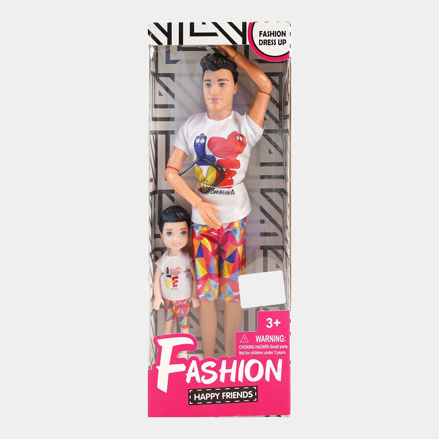 Happy Friends Doll Set For Kids