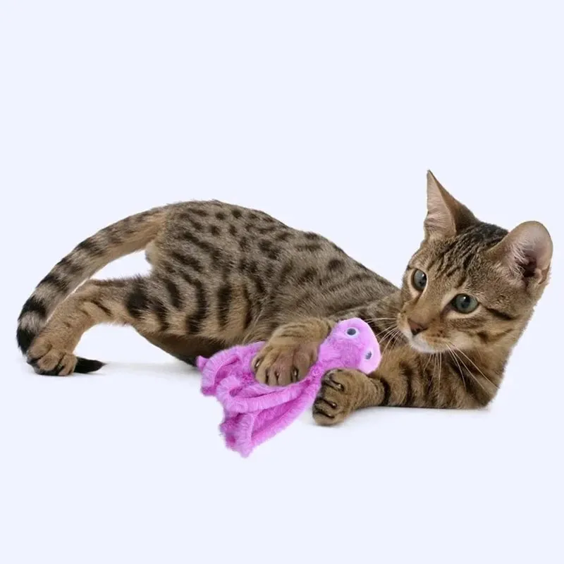 Interactive Plush Octopus Toy