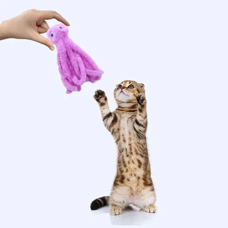 Interactive Plush Octopus Toy