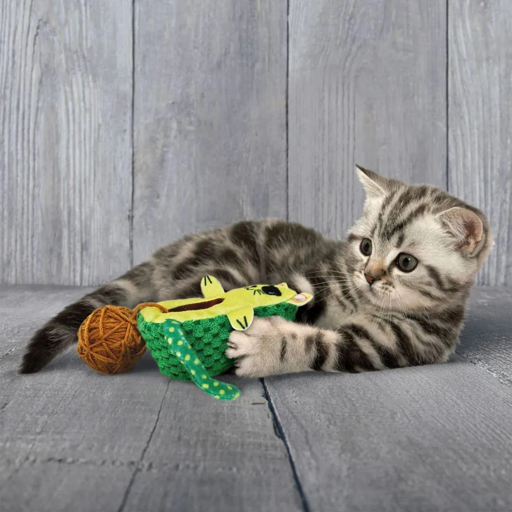 Kong Cat Toy Wrangler Avocado