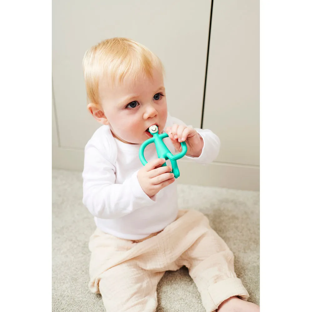 Matchstick Monkey Teething Toy - Emerald Green