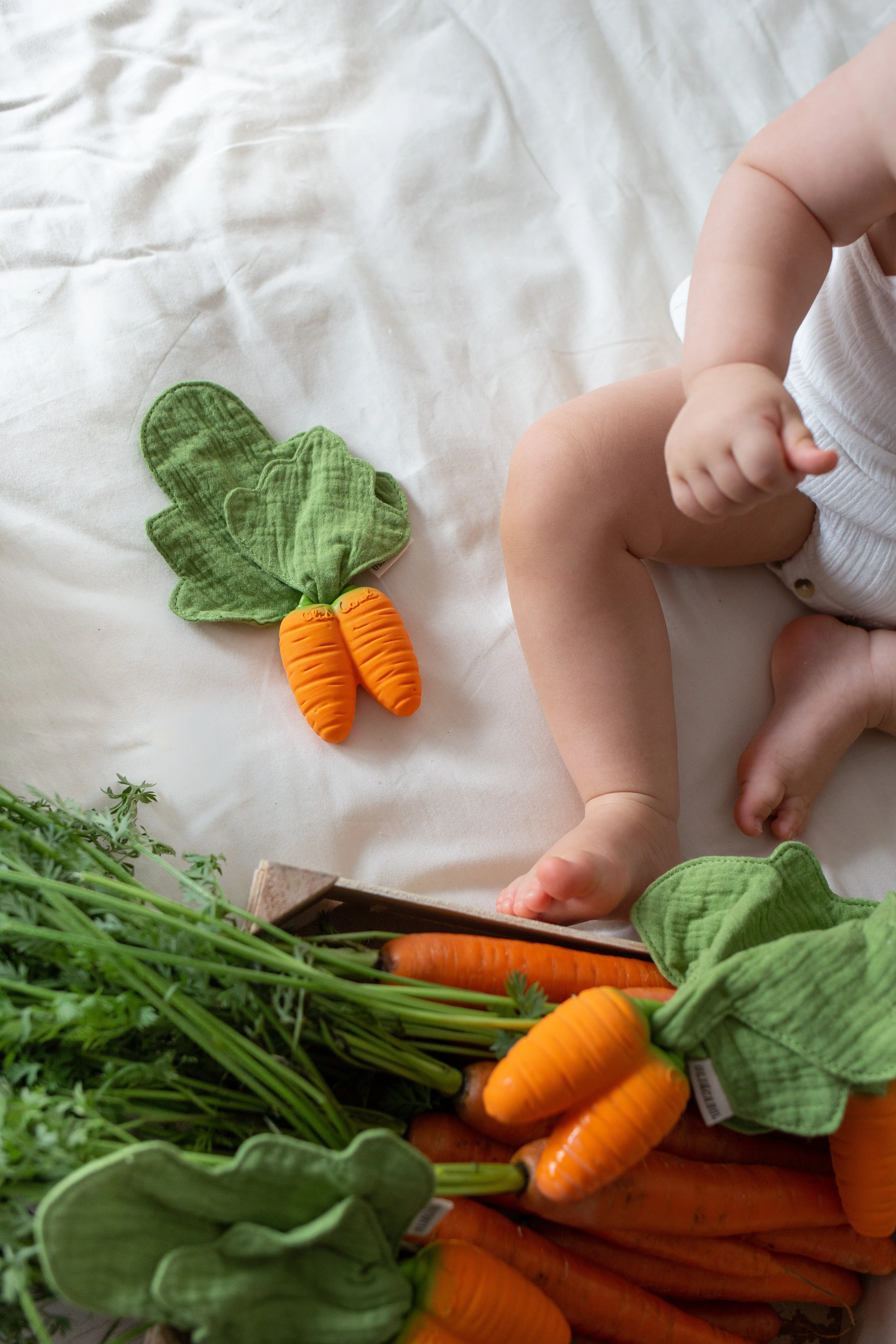 Mini Doudou Teether | Cathy The Carrot