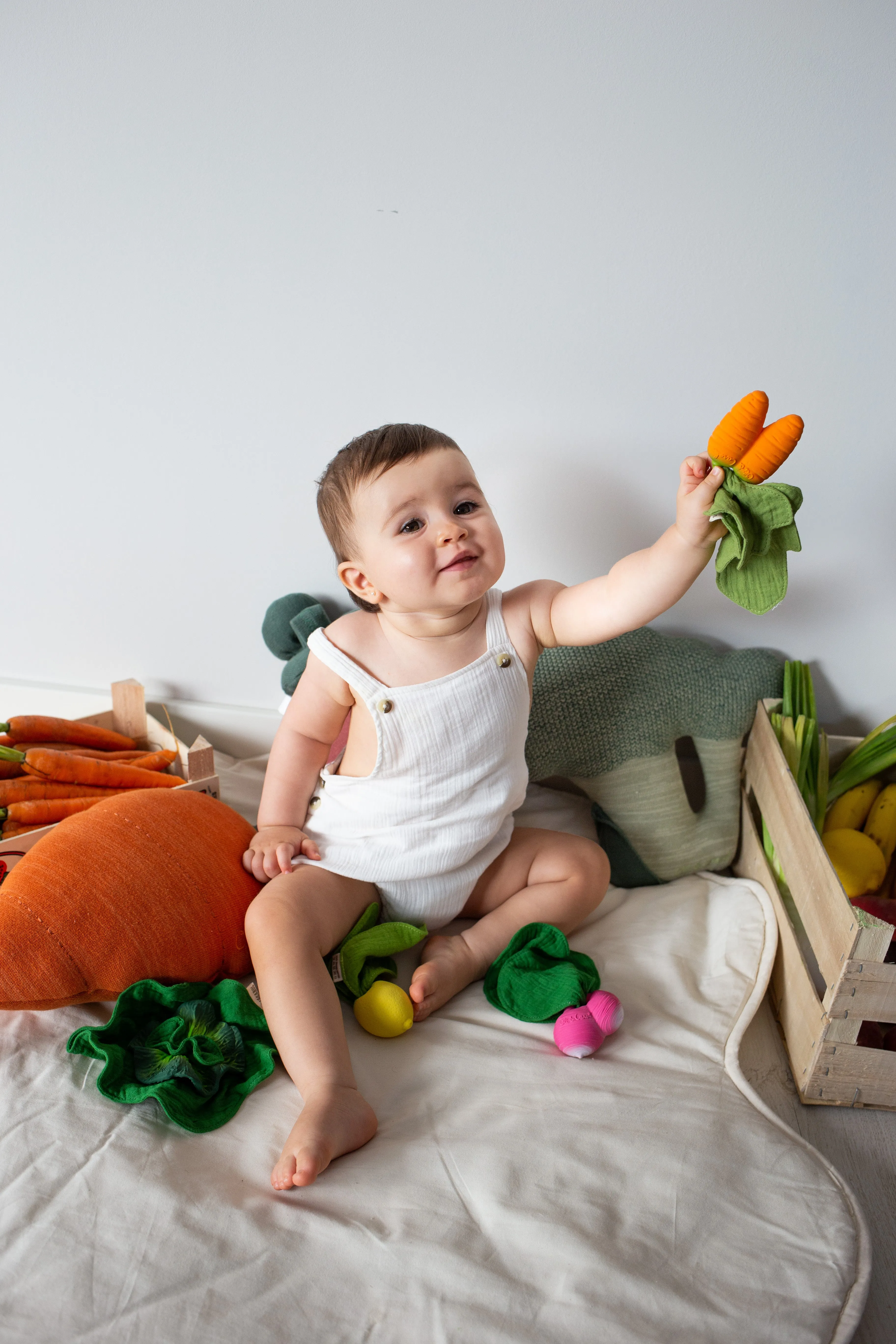 Mini Doudou Teether | Cathy The Carrot