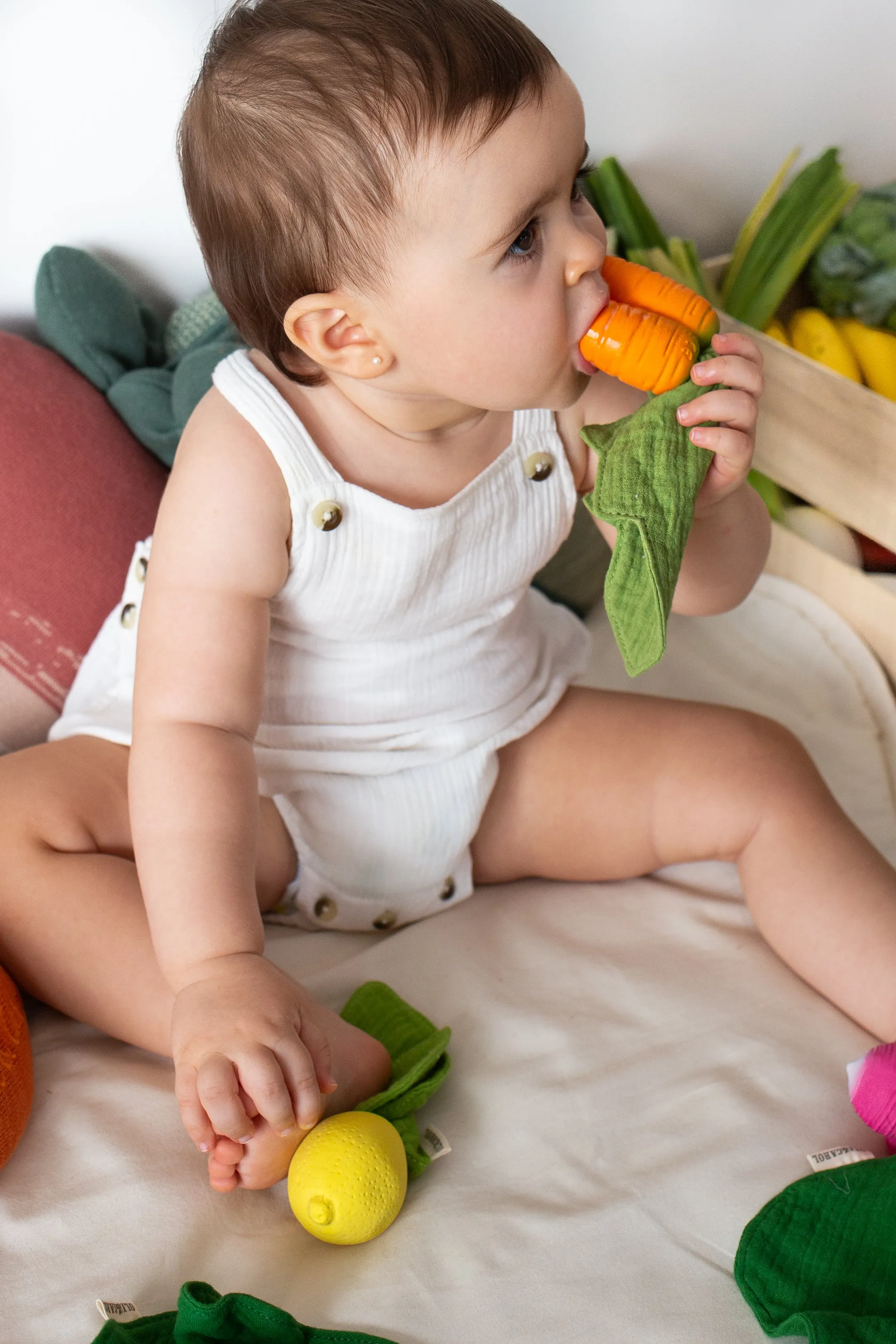 Mini Doudou Teether | Cathy The Carrot
