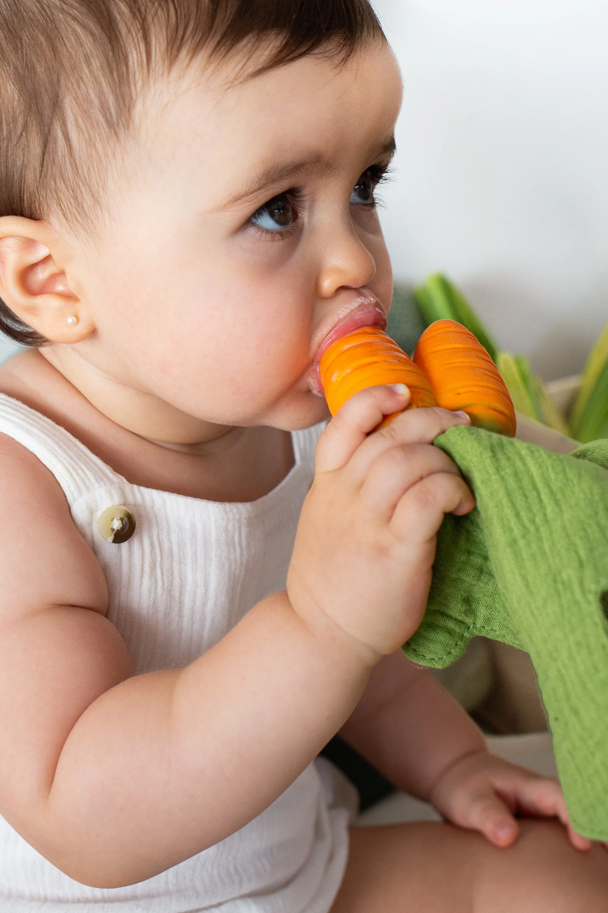 Mini Doudou Teether | Cathy The Carrot