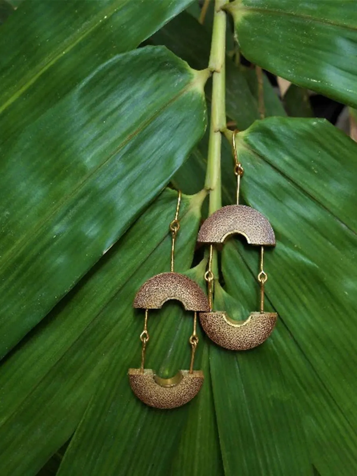 MUSKAAN Gold Double Arc