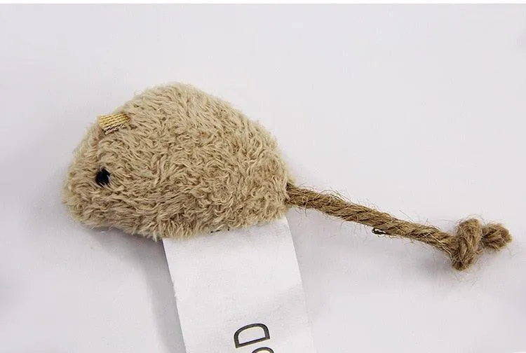 Plush Mouse Cat Toy 3 Pcs Set