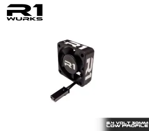 R1WURKS 8.4V Premium 30mm Low Profile Fan 060006