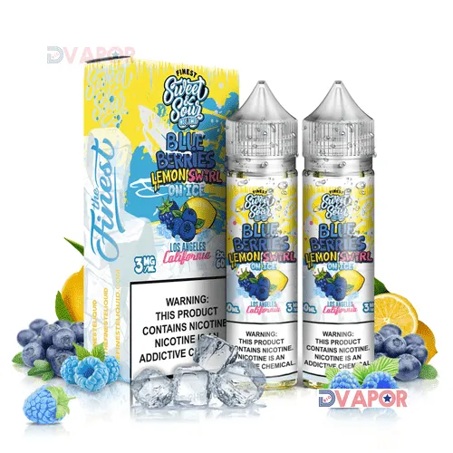 The Finest E-Liquid | Sweet & Sour Edition | 120ml (2 x 60ml Bottles)