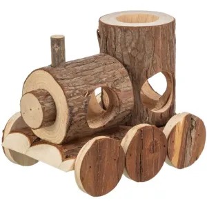 Wooden Bark Train