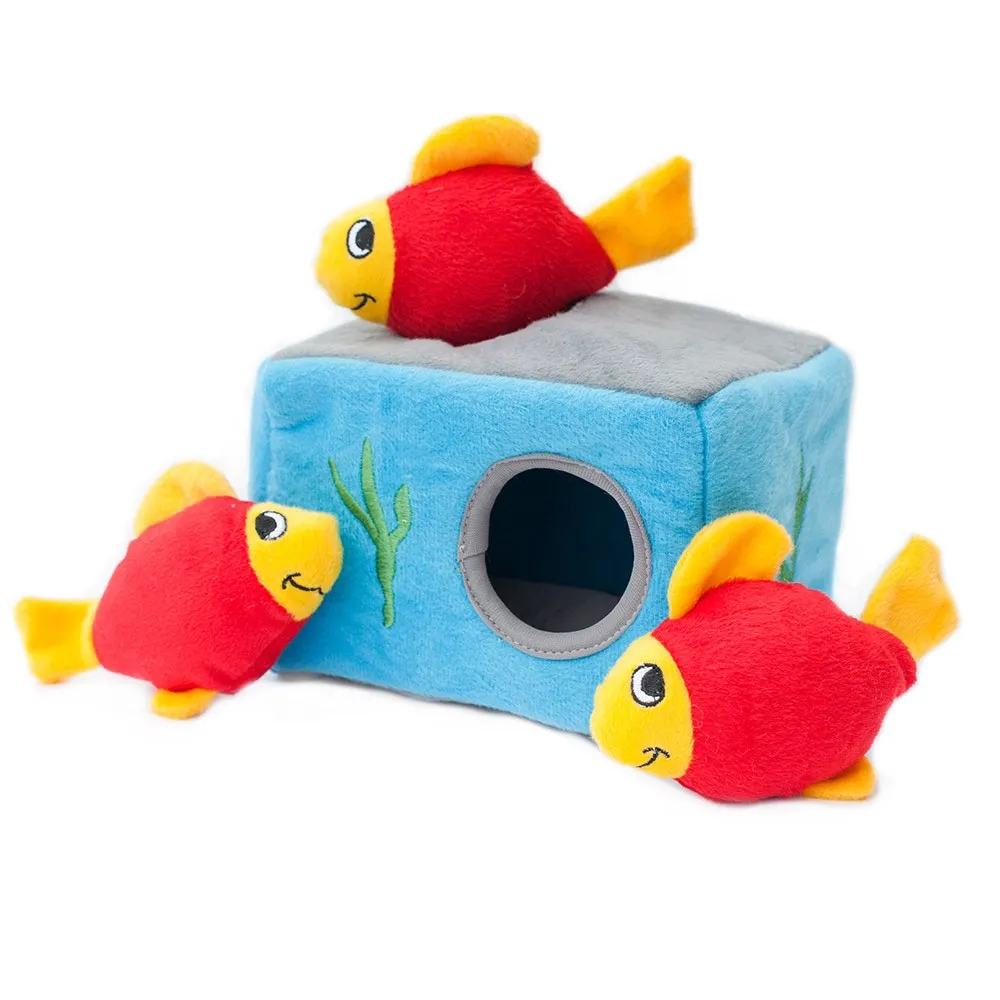 ZippyPaws Burrow Aquarium Dog Toy