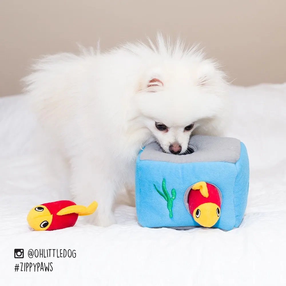 ZippyPaws Burrow Aquarium Dog Toy